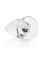 RealRock Crystal Clear 3,5 po. Plug Anal Transparent