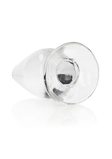 RealRock Crystal Clear 3,5 po. Plug Anal Transparent