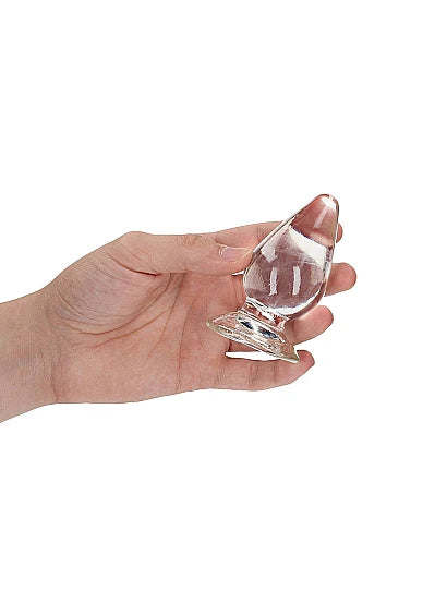 RealRock Crystal Clear 3,5 po. Plug Anal Transparent