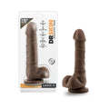 Dr. Skin Basic 7 Dildo Réaliste de 19,7 cm avec Testicules Marron
