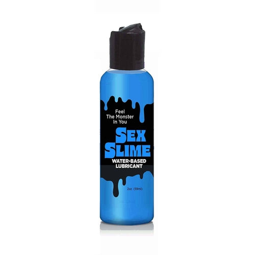 Lubricante a base de agua Sex Slime azul 2 oz.