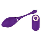 Vibrador de silicona recargable con forma de huevo con control remoto