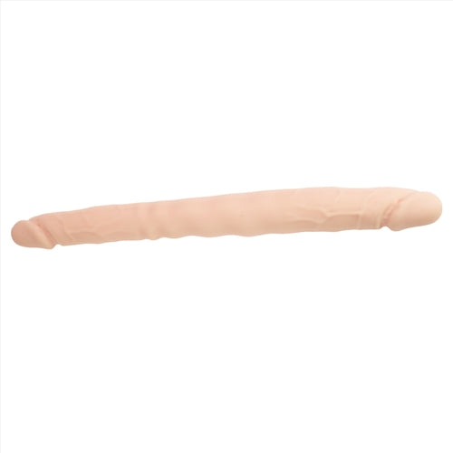 16" Double-Ended Flexible Silicone Dildo – Realistic
