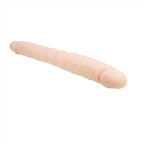 Dildo de silicona flexible de doble punta de 40 cm – Realista