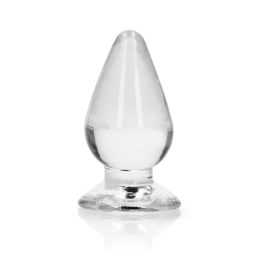 RealRock Crystal Clear 3,5 po. Plug Anal Transparent
