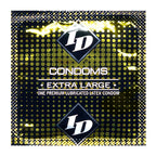 Préservatifs en latex lubrifiés extra larges de qualité supérieure ID