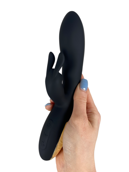 Vibromasseur Lapin Étanche – Jouet à Double Stimulation