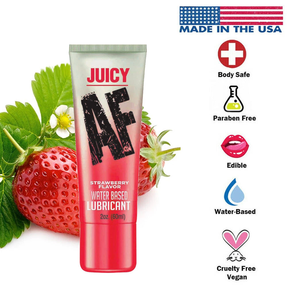 Lubricante Íntimo a Base de Agua Fresa 2 oz